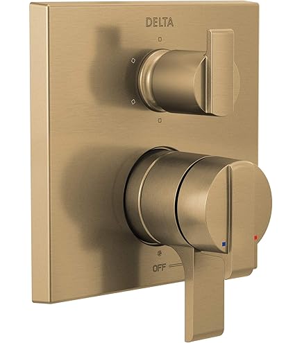 Delta Modern Dual-Function Shower Handle Trim Kit with 3-Way